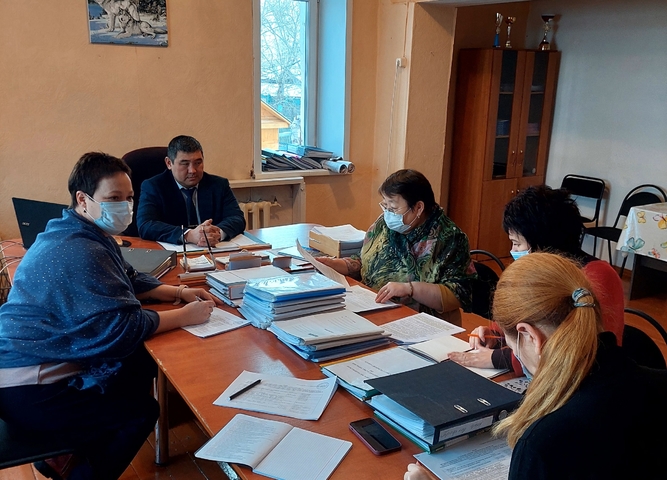 выезд рабочей группы министерства образования Иркутской области в Эхирит-Булагатский район