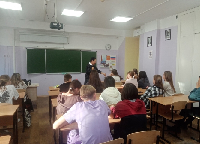 Профилактика в школе №3 г.Иркутска